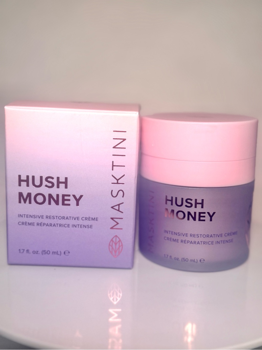 Masktini Hush Money Intensive Restorative Crème 1.7oz retail $120